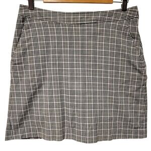 Fairway & Greene Plaid Skort Womens Size 8 Golf Preppy Country Club‎ New England